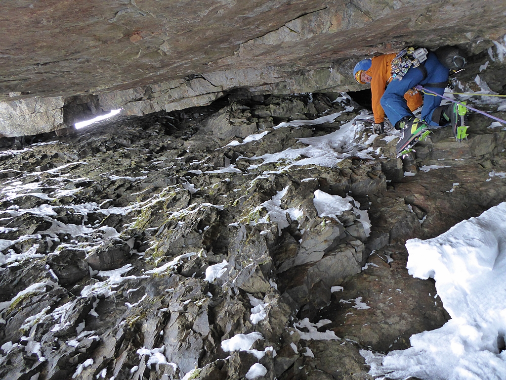 Myself starting pitch 2 of the Arding Slot. Credit, Guy Robertson.